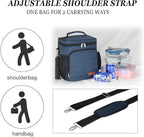 TuErcao Insulated Cooler Bag 6/24 Can Collapsible Leakproof Soft Sided Cooler for Car, Portable Foldable Small Ice Chest for Beach Camping Picnic Travel, 5/15qt Lunch Box for Men Work