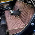 iBuddy Car Seat Cover Waterproof Back Seat Cover for Kids and Dogs Without Smell Heavy Duty and Nonslip Rear Seat Protector Non Stick Fur Bench Seat Cover for SUV Van Easy to Install Machine Washable