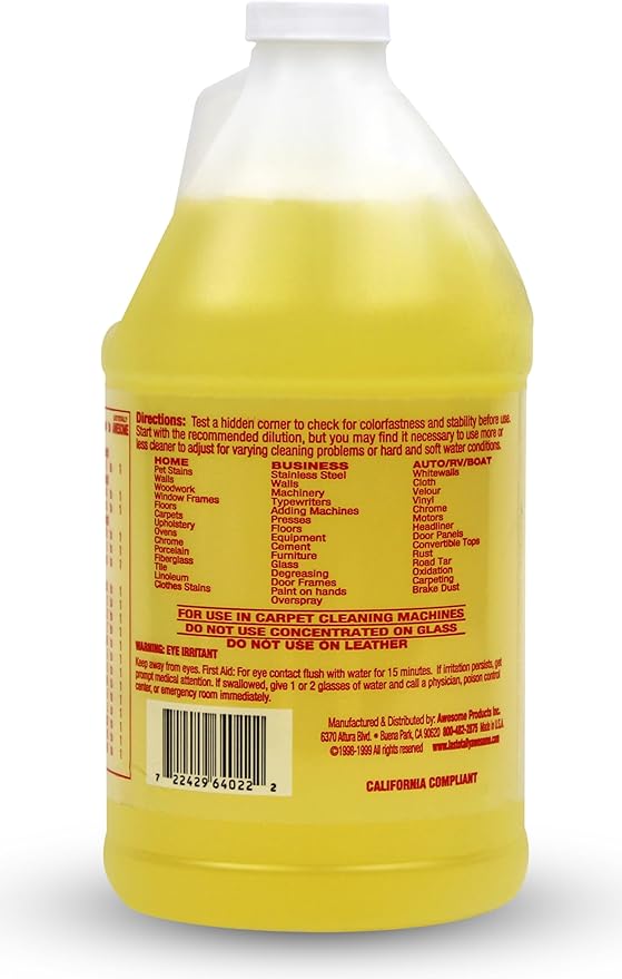 LA's Totally Awesome All-Purpose Cleaner Combo (24oz Spray + 64oz Refill) + Soilove 16oz (Pack of 1) Laundry Stain Remover – Multipurpose Degreaser & Enzyme Laundry Prewash for Home, Kitchen & Clothes