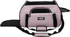 EliteField Soft Sided Pet Carrier (3 Year Warranty, Airline Approved), Multiple Sizes and Colors Available (Large: 19" L x 10" W x 13" H, Pink)