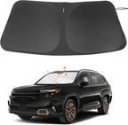 Windshield Sun Shade Custom Fit for 2025 2026 Subaru Forester Accessories Foldable Sunshade Sun Blocker Protect Car from Sun Rays & Heat Damage Keep Car Cooler