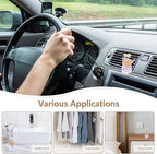 20 Pack Car Air Freshener Diffuser Bottle with Vent Clip Empty Perfume Diffuser Bottle Essential Oil Diffuser Bottles Car Auto Fragrance Ornament Decor