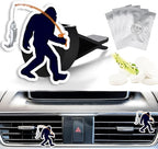 Cute Car Air Freshener Clips Bigfoot Car Vent Clips Sasquatch Cars Scents Cologne Air Conditioner Clip Auto Vent Interior Decoration Cars Accessories Bigfoots Gifts for Men Women,Friends
