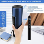 Electric Insulin Pen Cooler Travel Case for 3-4 pens Medication Cooler for Travel Diabetes Bags Insulated Adjustable Temperature Control (No Battery)