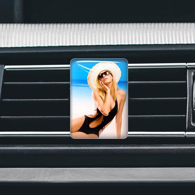 Custom Car Vent Accessories with Photo and Text Custom Air Vent Clips for Women Men Boy Girl
