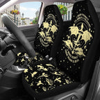 GENANY Dragon Rider Car Seat Covers Set of 2, Breathable Front Seat Covers for Truck Sedan SUV, Bookish Car Accessories, Dragon Themed Gift for Women Men