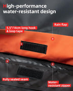 Abahub 30 Cubic Feet Waterproof 840D Large Universal Car Cargo Roof Top Carrier Bag, Car Roof Topper Storage for SUV, Van, Vehicle Travel, for All Cars with/Without Rack