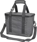 CleverMade Collapsible Insulated Cooler Bag – Leakproof Soft Cooler for Beach, Travel, Car – Bottle Opener