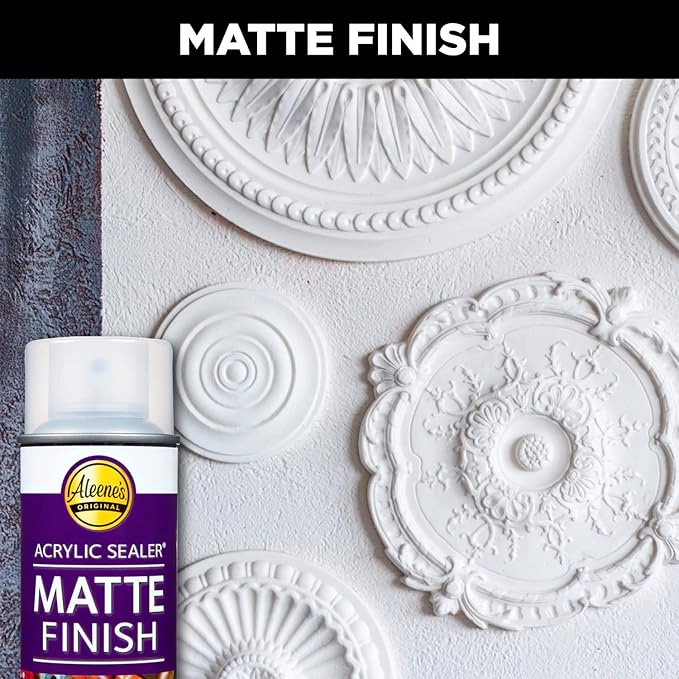 Aleene's Acrylic Spray Sealer Finish Varitey Pack 4 oz. 3 Pack - Gloss, Matte, Pearlescent