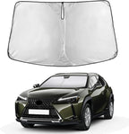 EcoNour Windshield Sunshade Compatible for Lexus UX 2019-2024 2025 2026, 200/250h/260h/300h/300e Sun Visor for Front Windshield & Window Sun Shade Cover, UV Heat Blocker & Protector, Car Accessories