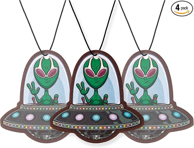 Fresh Fresheners Cool Funny Car Air Fresheners Scented With Premium Oils (4 Pack)