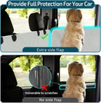 Veckle SUV Cargo Liner for Dogs with Side Flaps, Large (54" x 93") Water Resistant Trunk Cover, Non-Slip Pet Area Protector with Bumper Flap, Universal Fit for SUVs Sedans Vans, Gray