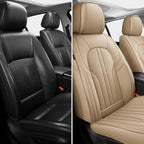 Car Seat Covers,Car Seat Protector Waterproof,Seat Covers Front, Car Seat Protectors,Automotive Seat Covers Fit for Most Cars Beige