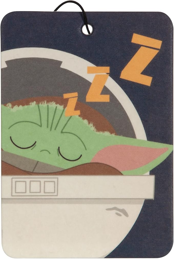 Star Wars The Mandalorian Grogu Sleeping Air Freshener