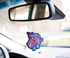 Kool-Aid Man Car Air Freshener Set Of 3 | Tropical Punch Scent | Odor Eliminator For House, Car, Office | Clean Room Fresheners, Long-Lasting Fragrances