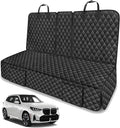 Dog Car Seat Cover for Back Seat Compatible with BMW X3 X5 X1 X2 X4 3 5 4 Series 328i 320i 330i 528i 540i Accessories 2000-2026, Waterproof Non-Slip Pet Bench Backseat Covers