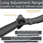 2 Dog Car Harness Seatbelt Seat Belt Leash Travel Accessories Bungee Anti Shock Pet Cat Adjustable Lead Clip Safety Seats Belts Purple