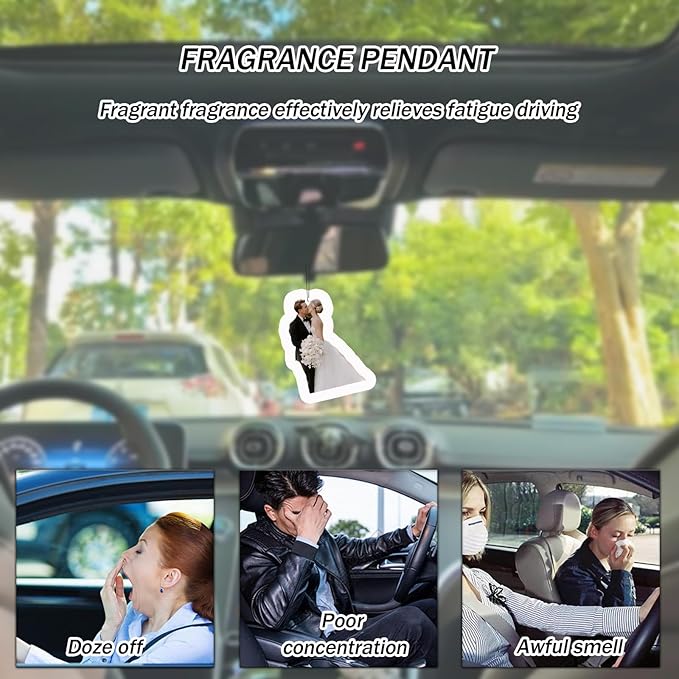 Custom Air Fresheners with Picture-Personalized Air Freshener for Car-Hanging Air Freshener for Wardrobe,Bathroom,Livingroom (Crop-1p)