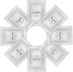 8 Packs Car Air Vent Clips Freshener Refills Solid Fragrance Replacement Pads, Long Lasting Fresheners for Cars(4 Scents included Cologne,Lavender, Lemon, Ocean)
