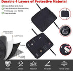 Roof Organizer Bag Storage for Hummer EV Accessories Sunroof Rooftop Panel Waterproof Foldable Heavy Duty Hardtop Cargo Carrier Bag Overhead for Hummer EV SUV Pickup 2022-2025 2026 (Front Roof-Left)