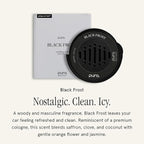 Pura Car Scent Refill - Fragrance for Pura Car Diffuser - Clean & Safe Luxury Diffuser Scent - Long-Lasting Fragrance for 30 Days of Aroma - Black Frost