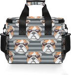 Cooler Bag Insulated Picnic Bag Large Lunch Box Reusable Tote Bag Soft Sided Portable Beach Cooler Grocery Camping