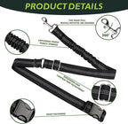 Golf Cart Dog Seat Leash, Pet Dog Seat Belt Harness for Golf Cart, with Adjustable Straps, Prevents Falls & Injuries, Black
