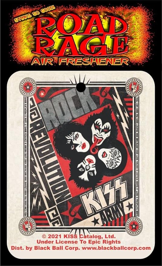 Road Rage Kiss - Fireball Air Freshener - Vanilla Scent