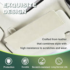 Car Sun Visor Extender, Anti-Glare Sunvisor Extension Shade Attachment for Safe Driving, Clip-On Sun Blocker Sunshade Extender Accessories Universal for SUV, Truck, Sedan(Beige)
