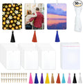 50 pcs sublimation air fresheners blanks,with Tassels Sublimation Blanks Products DIY Air Freshener for Car and Home Hanging Decoration sublimation car freshener blanks