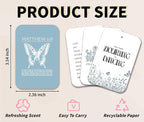 Christian Car Fresheners, 4pcs Bible Verse Car Accessories Interior, Mirror Decor For Women Man, Air Freshener Hanging For Bathroom Dorm Books Bedroom Drawer, Jesus Religious Accessories Gifts -05