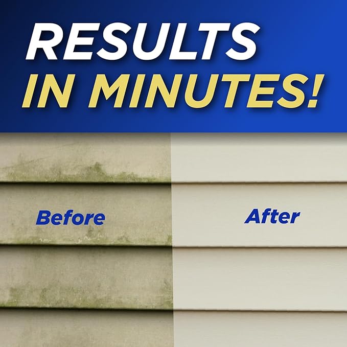 30 SECONDS Foam Cannon Kit – Pressure Washer Sprayer + 8 fl. oz. Soap – Foaming Cleaner for Siding, Decks, Driveways & Outdoor Surfaces