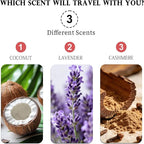 3 Pack Car Air Freshener & Car Deodorizer, Cashmere Wood Scented - Long Lasting Hanging Car Air Fresheners for Women & Men, Car Accessories by VUTOLLOSA