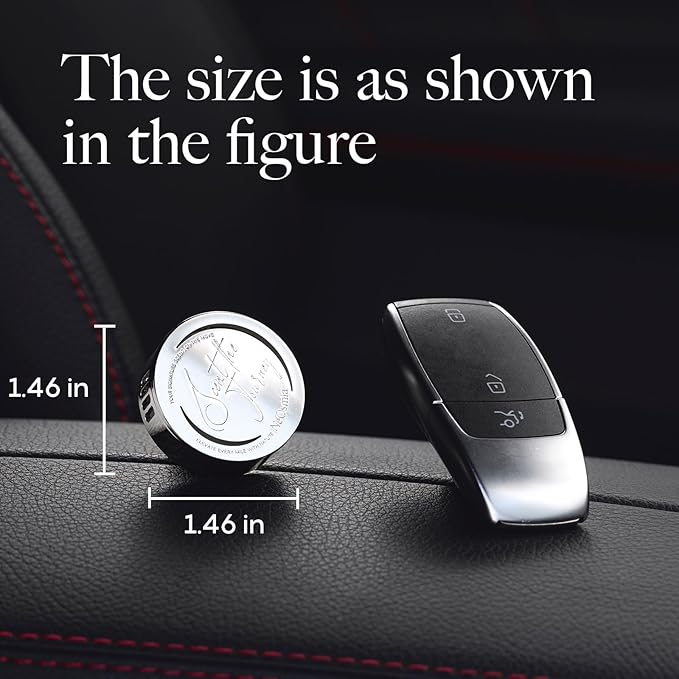 Car Air Freshener Vent Clip, 5 Pack Refills, Essential Oil Car Diffuser (1 Metal Clip + 5 Fragrance Pads), Long Lasting 80 Days, Easy to Clip on Vent,Oud Wood