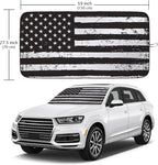 American Flag Car Windshield Sun Shade Foldable Sunshade Front Window Cover Sun Visor Protector Accessories (59x27.5 inches)