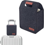 Portable Drink Holder - Foldable Travel Carrier with Reusable Insulated Cofee Cup, 2 Cup Holder, Free Your Hands