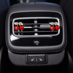 2 Pcs Cherry Car Air Vent Freshener Perfume Clip Cherry Shaped Crystal Air-Freshener Vent Clips Rhinestone Car Air-Outlet Fragrance Perfume Clips-Fresheners for Women Girls