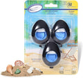 Air Jungles Car Air Freshener Vent Clip 3 Count, Ocean Scent, 4 ml Each, Long-Lasting Car Odor Eliminator, Easy Clip-On Design, Up to 90 Days Freshness for Cars, Trucks, and SUVs
