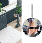 Custom Car Air Fresheners Bulk 10–100 PCS, Personalized Double-Sided with Photo Text Logo, Wholesale Auto Air Freshener for Wedding Party Business Promotion Gifts (Personalized, 10PCS-Circular)