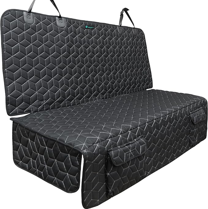 Bench Dog Car Seat Covers for SUV, Waterproof Dog Seat Cover for Back Seat Fit Ford Explorer Heavy Duty Non Slip Back Seat Cover Protector for Chevrolet Tahoe/Yukon/Suburban/Expedition