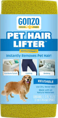 Gonzo Pet Hair Lifter - Remove Dog, Cat and Other Pet Hair from Furniture, Carpet, Bedding and Clothing - 1 Sponge