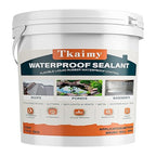 Transparent Waterproof Coating 175oz, Water-Based Invisible Waterproof Agent Leak Repair Sealant, Indoor & Outdoor Roofs, Shower Walls, Bathroom, Kitchen, Liquid Water Proof Clear Sealant