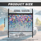 Colorful Flower Car Roof Storage Bag Car Organizer for Car Seat Premium Car Seat Organizer One Size Car Travel Accessories Suitable for Cars, SUVs