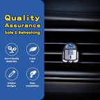 Air Vent Decoration - Cute Super Hero Decorative Vent Clip for Cars, Bedroom or Office [R2D2]