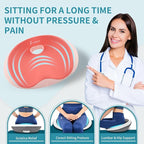 FLORICH Memory Foam Car Seat Cushion and Lumbar Support Pillow, Soft Butt Pillow for Tailbone Relief, Cute Drivers Seat Cushion for Long Driving Travel