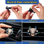 Air Vent Decoration - Cute Super Hero Decorative Vent Clip for Cars, Bedroom or Office (Starwar Pack)