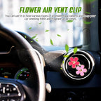 PartyKindom 6 Pcs Daisy Flower Car Air Freshener Clips Cute Aromatherapy Vent Clips for Women Multi-Functional Air Diffusers for Home and Auto
