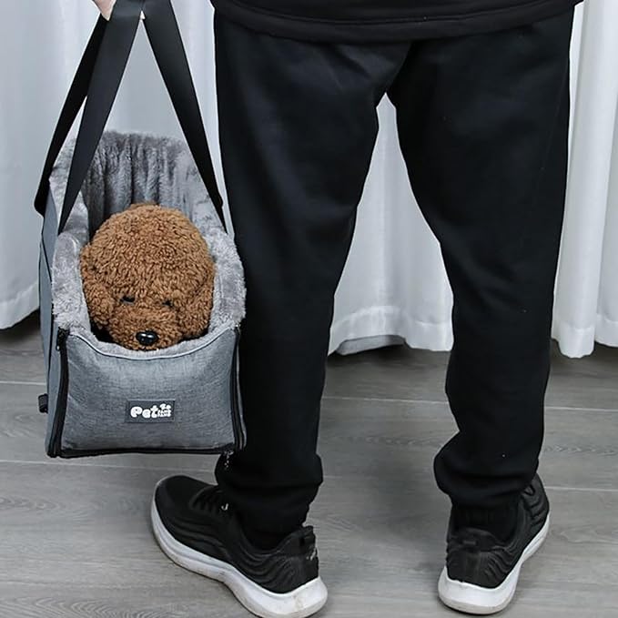 Cat for Car Console Puppies Carry Bag Outdoor Travel Shoulder Sightseeing Tote Safety Strap Pet Car Bed Dogs