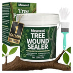 Tree Wound Sealer & Dressing 1 Gallon, Tree Pruning Sealer for Cut, Damaged Bark, Grafting – Effective Tree Repair Sealant for Shrub, Bonsai, Rose, Orchard, Trunk | Horticulture Grade Seal Paint