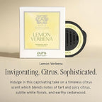 Pura Car Scent Refill - Fragrance for Pura Car Diffuser - Clean & Safe Luxury Diffuser Scent - Long-Lasting Fragrance for 30 Days of Aroma - Lemon Verbena